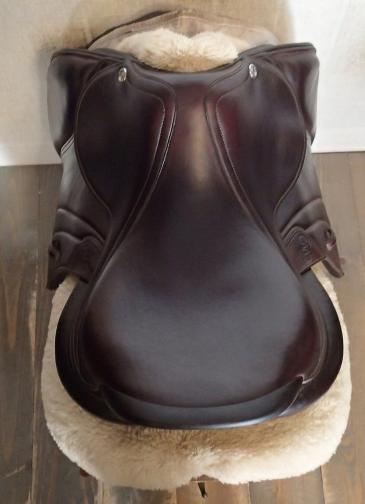 17" CWD Hunter Mademoiselle 2Gs Saddle - Full Buffalo - 2022 - 2LH Flaps - SE38 - Pro Panels (188)