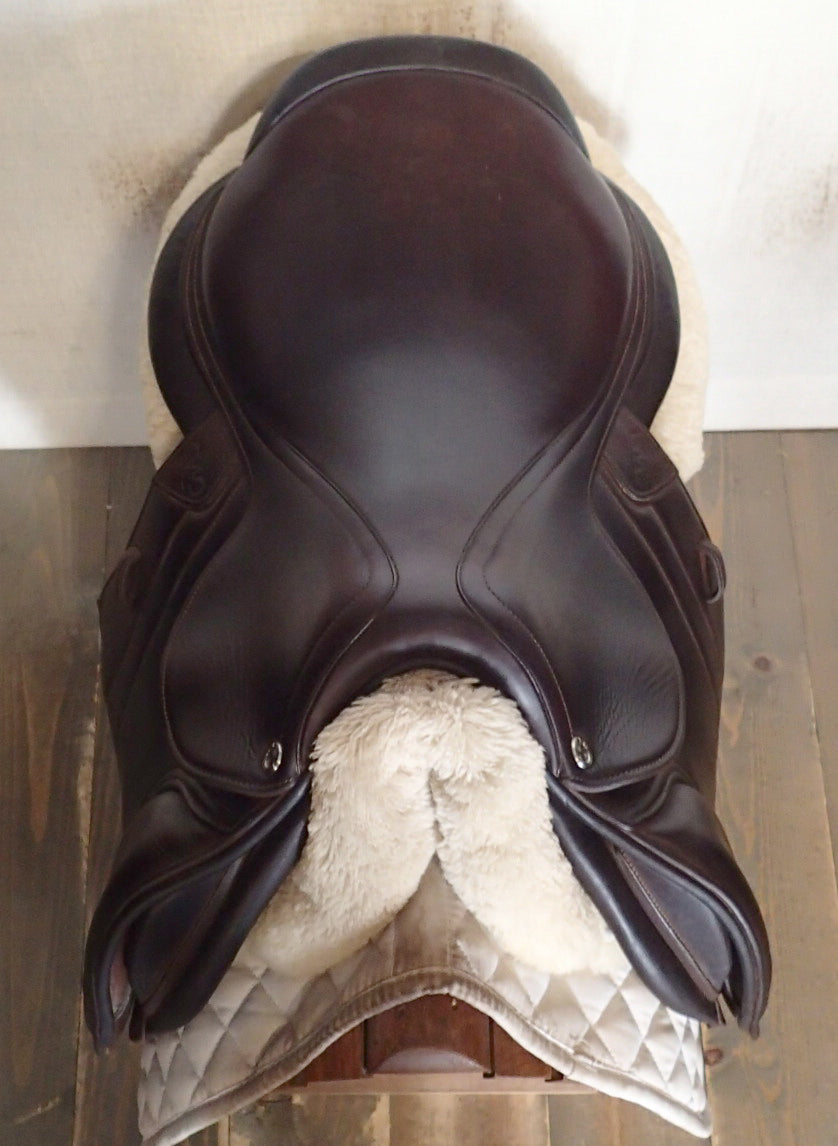 17" CWD Hunter Mademoiselle 2Gs Saddle - Full Buffalo - 2022 - 2LH Flaps - SE38 - Pro Panels (188)