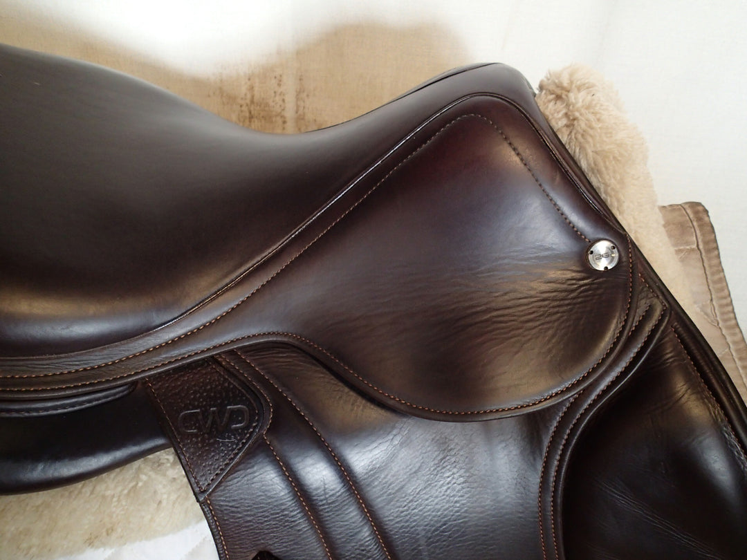 17" CWD Hunter Mademoiselle 2Gs Saddle - Full Buffalo - 2022 - 2LH Flaps - SE38 - Pro Panels (188)