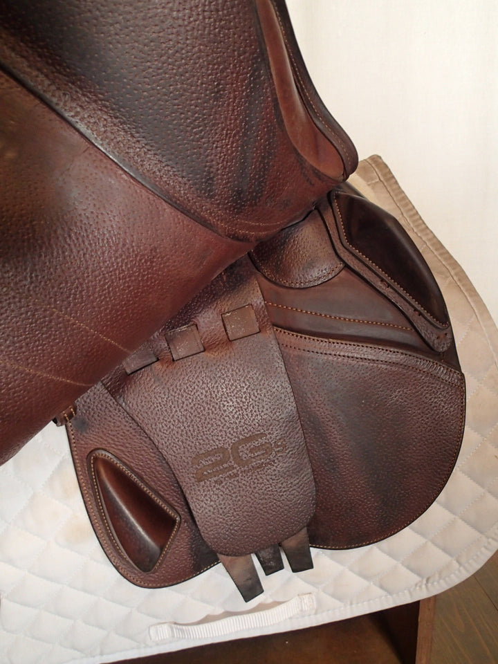 17" CWD Hunter Mademoiselle 2Gs Saddle - Full Buffalo - 2022 - 2LH Flaps - SE38 - Pro Panels (188)