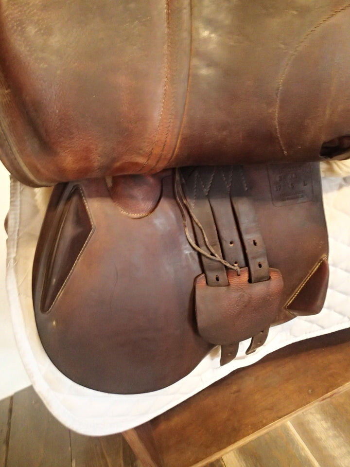 17.5" Antares Connexion Saddle - 2015 - 3AA Flaps - 4.5" dot to dot (193)