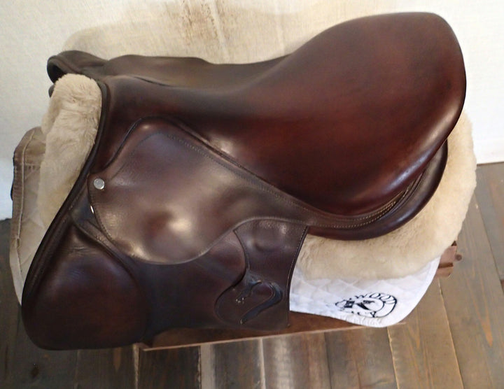 17.5" Antares Connexion Saddle - 2015 - 3AA Flaps - 4.5" dot to dot (193)