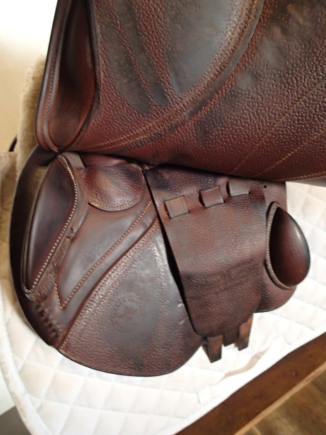 17.5" CWD Mademoiselle 2Gs Saddle - Full Buffalo - 2022 - 2C Flaps - SE32 (197)