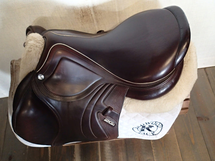 17.5" CWD Mademoiselle 2Gs Saddle - Full Buffalo - 2022 - 2C Flaps - SE32 (197)