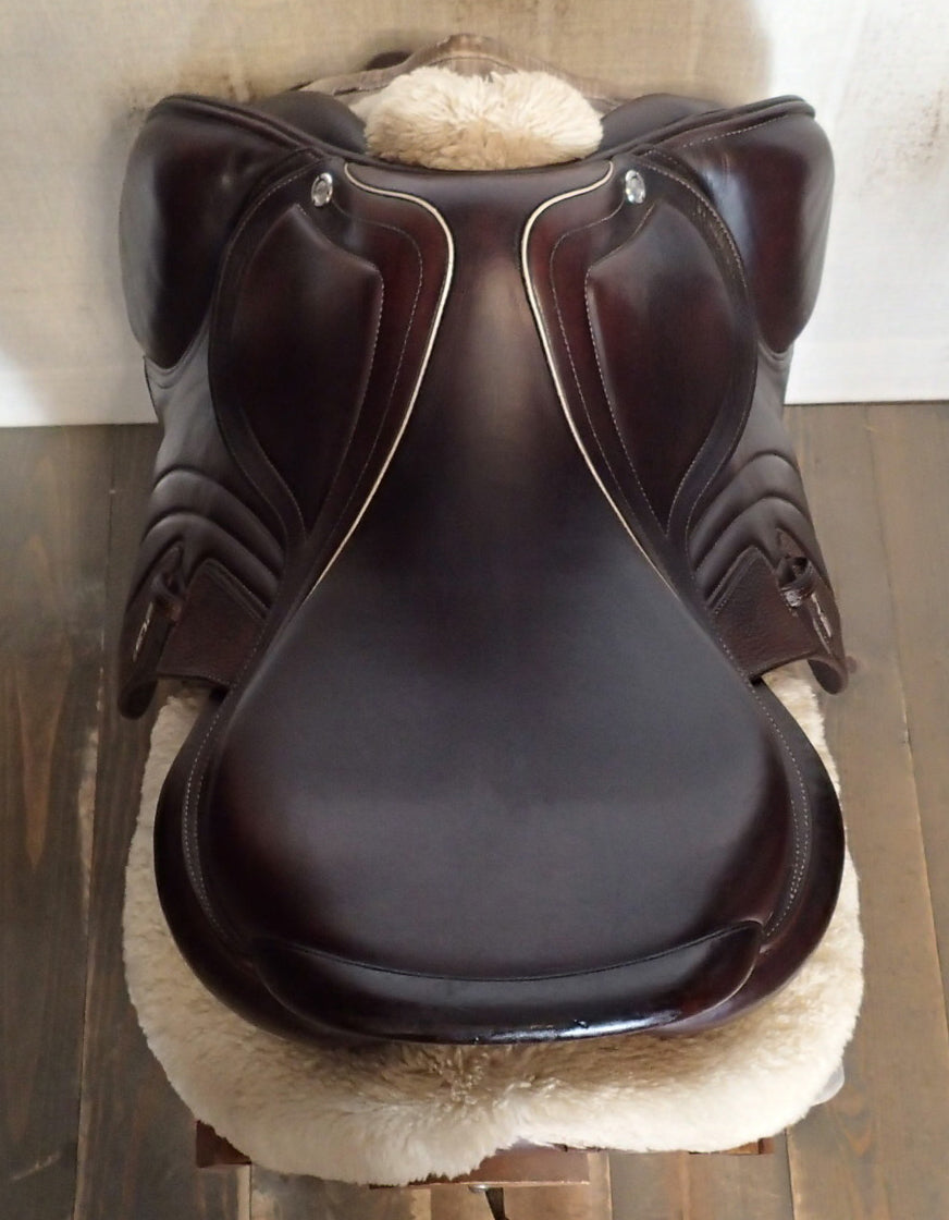 17.5" CWD Mademoiselle 2Gs Saddle - Full Buffalo - 2022 - 2C Flaps - SE32 (197)