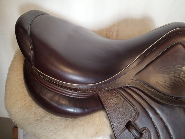 17.5" CWD Mademoiselle 2Gs Saddle - Full Buffalo - 2022 - 2C Flaps - SE32 (197)