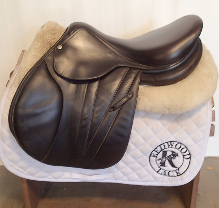 16" Butet Premium Saddle - Full Calfskin - 2018 - M Seat - 1.5 Flaps - 4.25" dot to dot