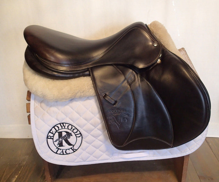 18" Voltaire Palm Beach Saddle - Full Buffalo - 2019 - 3AA Flaps - 4.75" dot to dot - Pro Panels