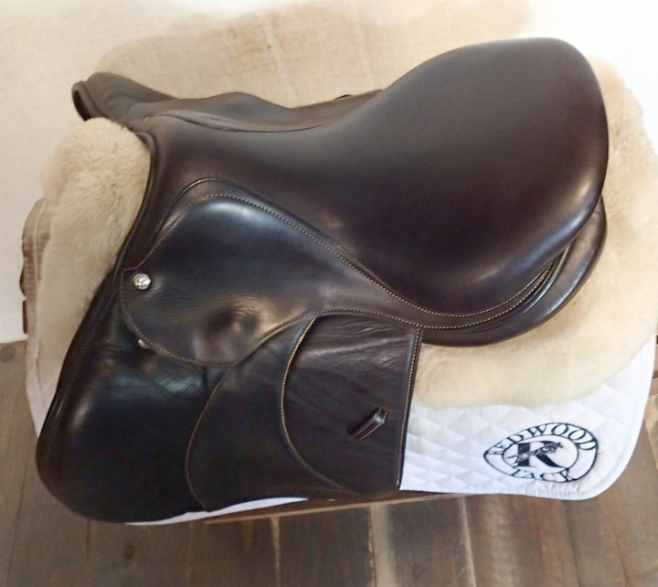 16" Voltaire Palm Beach Saddle - Full Buffalo - 2019 - 1A Flaps - 4.75" dot to dot - Pro Panels