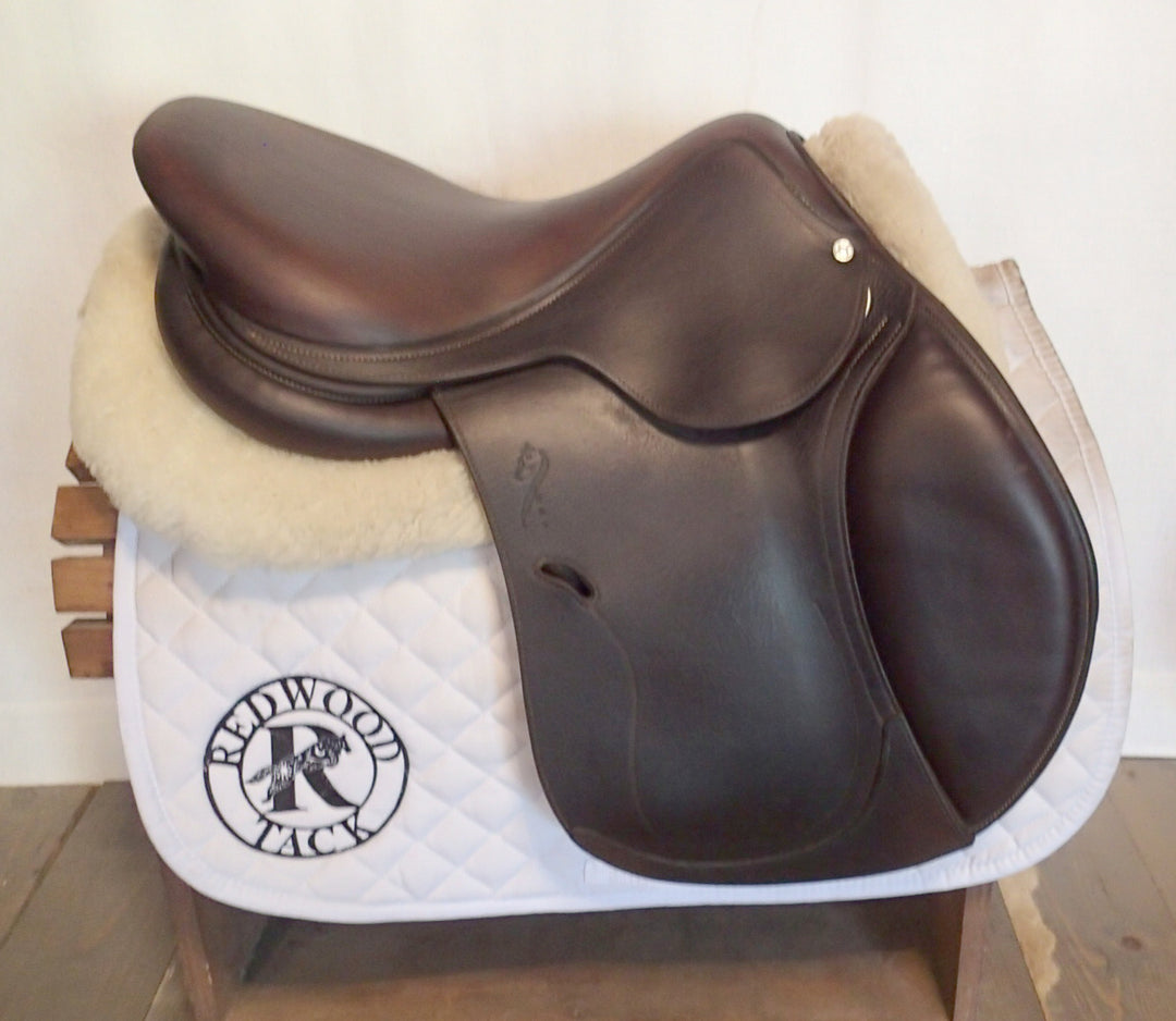 17" Antares Connexion Saddle - Full Buffalo - 2017 - 3N Flaps - 5" dot to dot