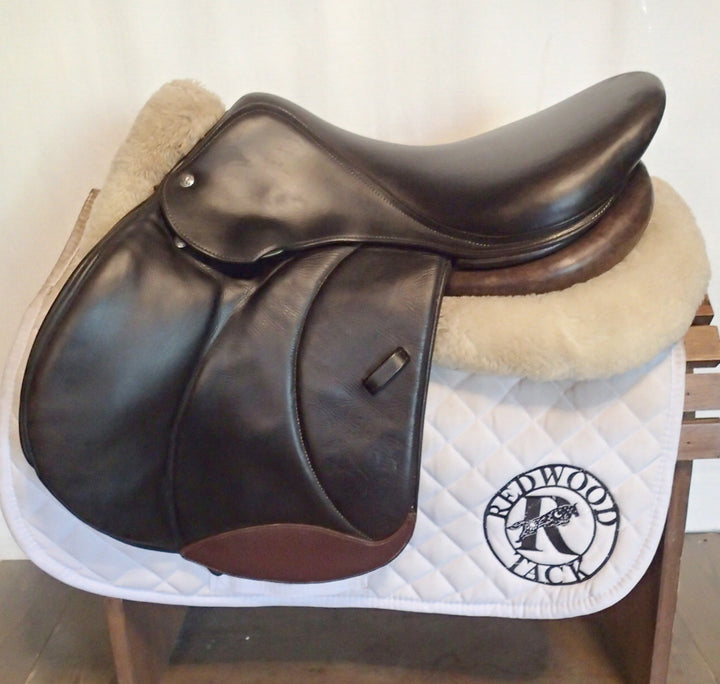 17" Voltaire Palm Beach Saddle - Full Buffalo - 2021 - 2A Flaps - 4.75" dot to dot - Pro Panels