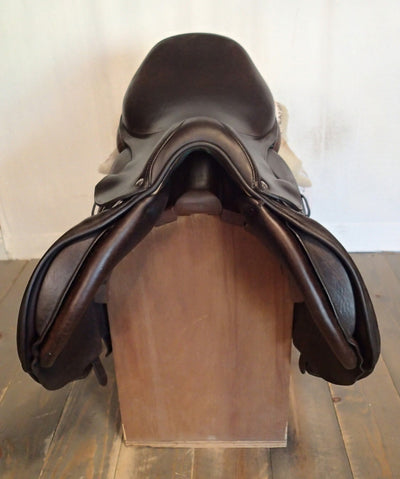18" Voltaire Palm Beach Saddle - Full Buffalo - 2018 - 3AA Flaps - 4.75" dot to dot - Pro Panels