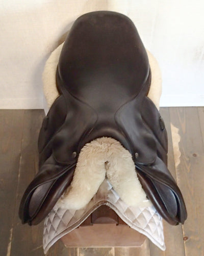 18" Voltaire Palm Beach Saddle - Full Buffalo - 2018 - 3AA Flaps - 4.75" dot to dot - Pro Panels