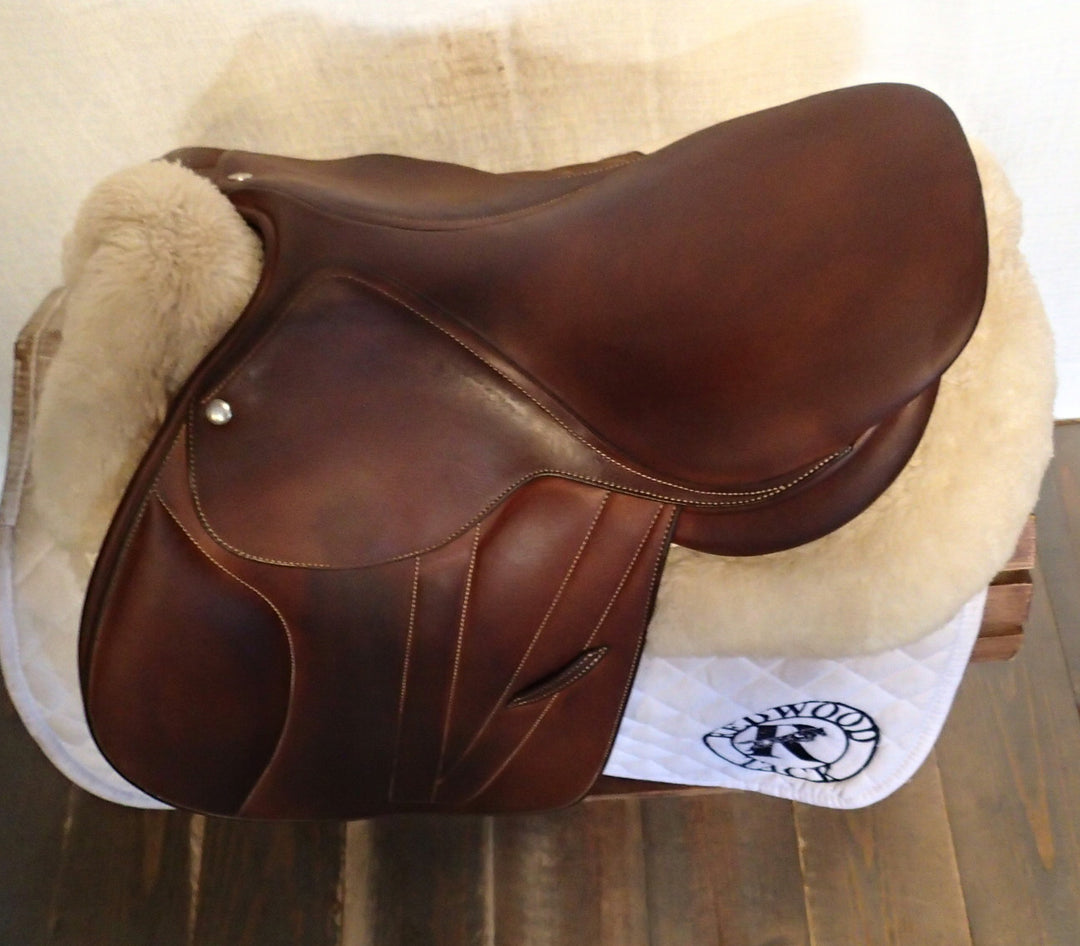 15" Butet Premium Saddle - Full Calfskin - 2021 - P Seat - 0.5 Flaps - 4.5" dot to dot