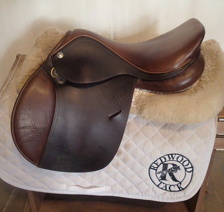 15" Rodrigo Pessoa XCH Exchangeable Gullet System Pony Junior Saddle (236)