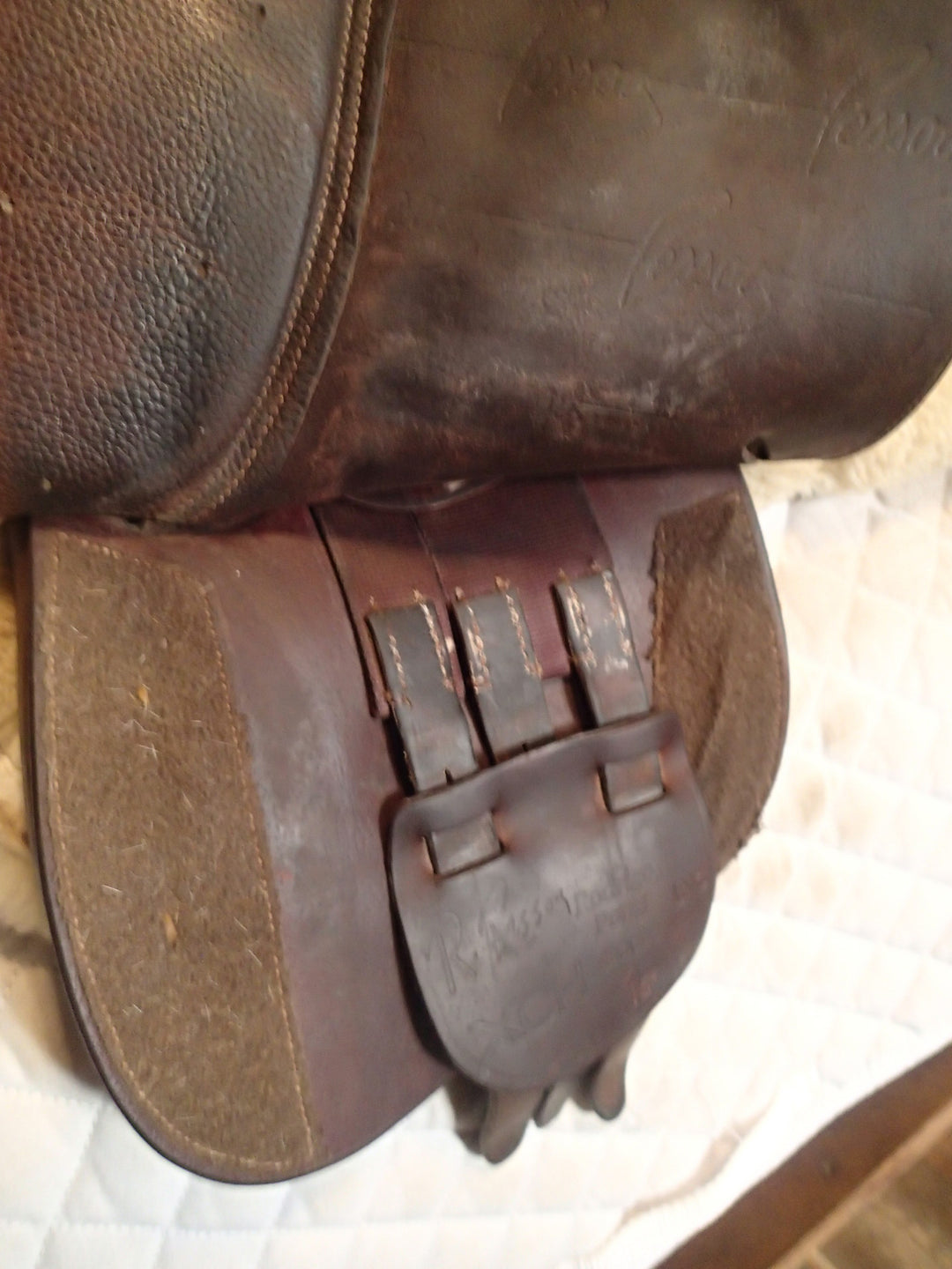 15" Rodrigo Pessoa XCH Exchangeable Gullet System Pony Junior Saddle (236)