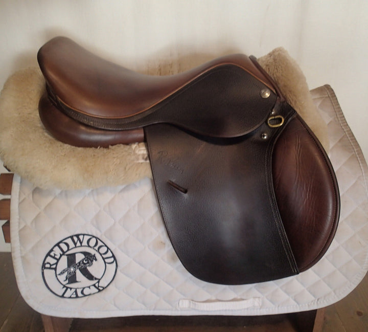 15" Rodrigo Pessoa XCH Exchangeable Gullet System Pony Junior Saddle (236)