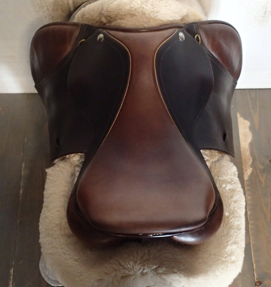 15" Rodrigo Pessoa XCH Exchangeable Gullet System Pony Junior Saddle (236)