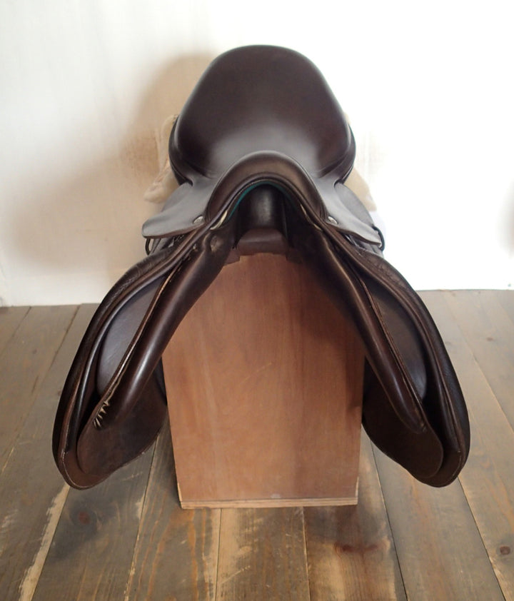 18.5" Voltaire Palm Beach Saddle - Full Buffalo - 2013 - 4AAAR Flaps - 4.75" dot to dot - FIN Panels