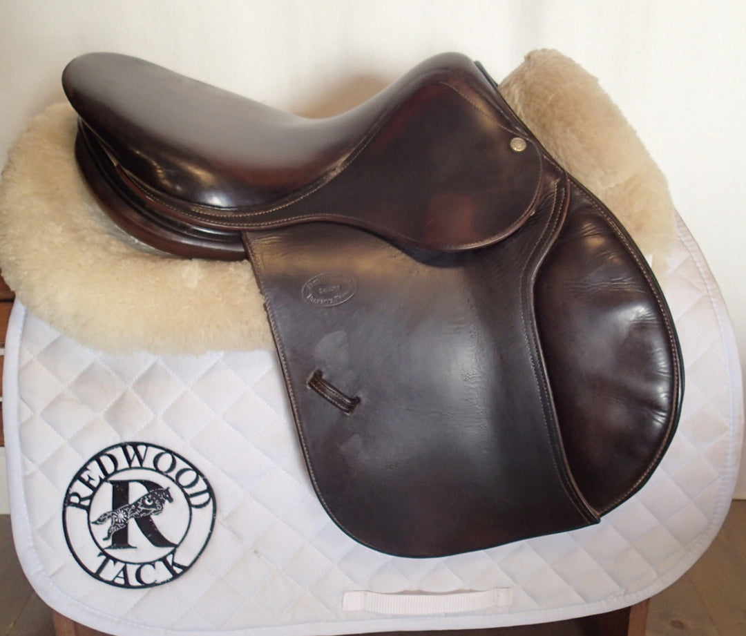 15.5" Devoucoux Huarra Saddle - 2006 - 0 Flaps - 4.5" dot to dot