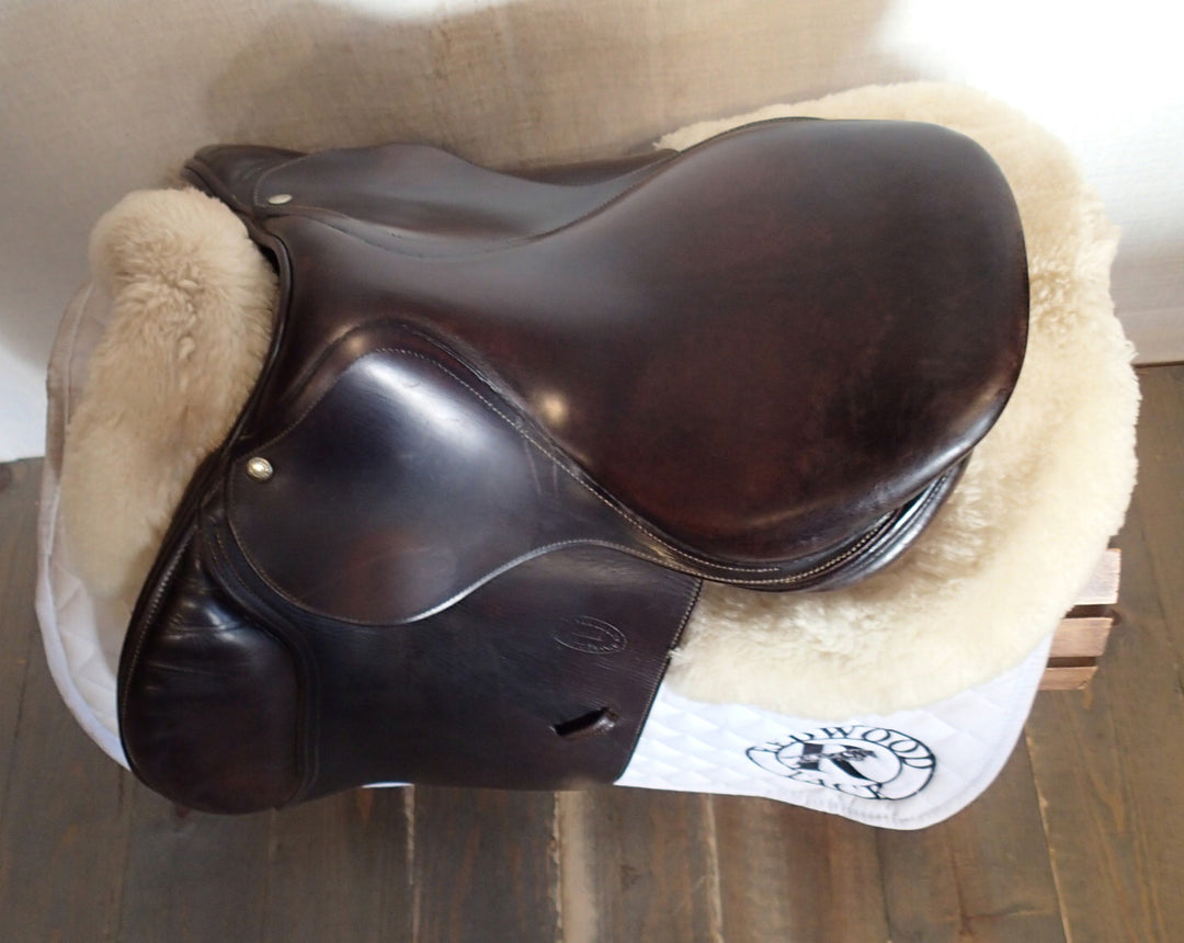 15.5" Devoucoux Huarra Saddle - 2006 - 0 Flaps - 4.5" dot to dot