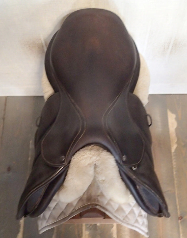 18" Voltaire Palm Beach Saddle - Full Buffalo - 2022 - 3A Flaps - 5" dot to dot - Pro Panels (254)