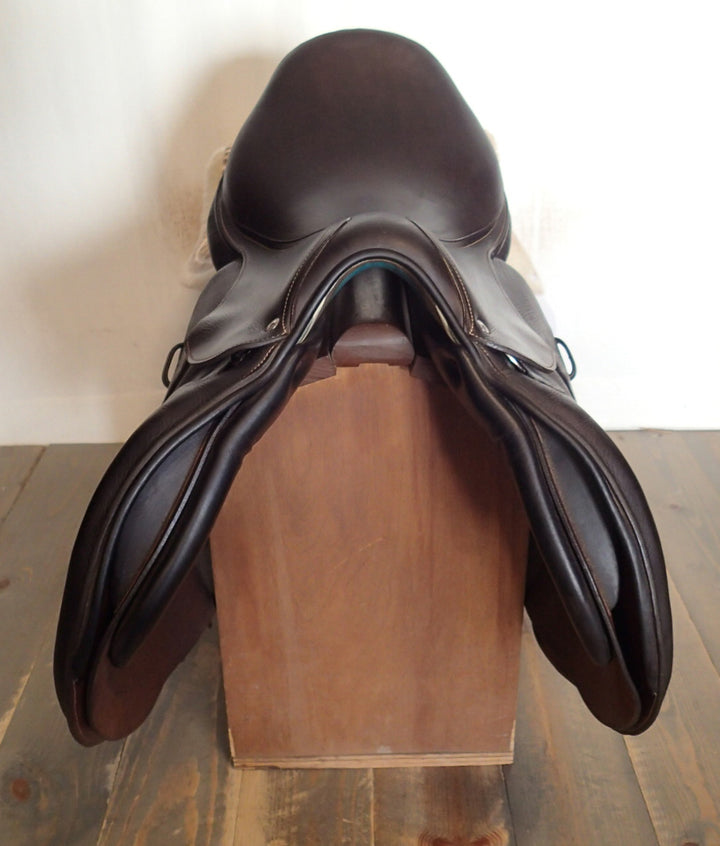 17.5" Voltaire Stuttgart Saddle - Full Buffalo - 2021 - 4AA Flaps - 4.75" dot to dot - FIN Panels