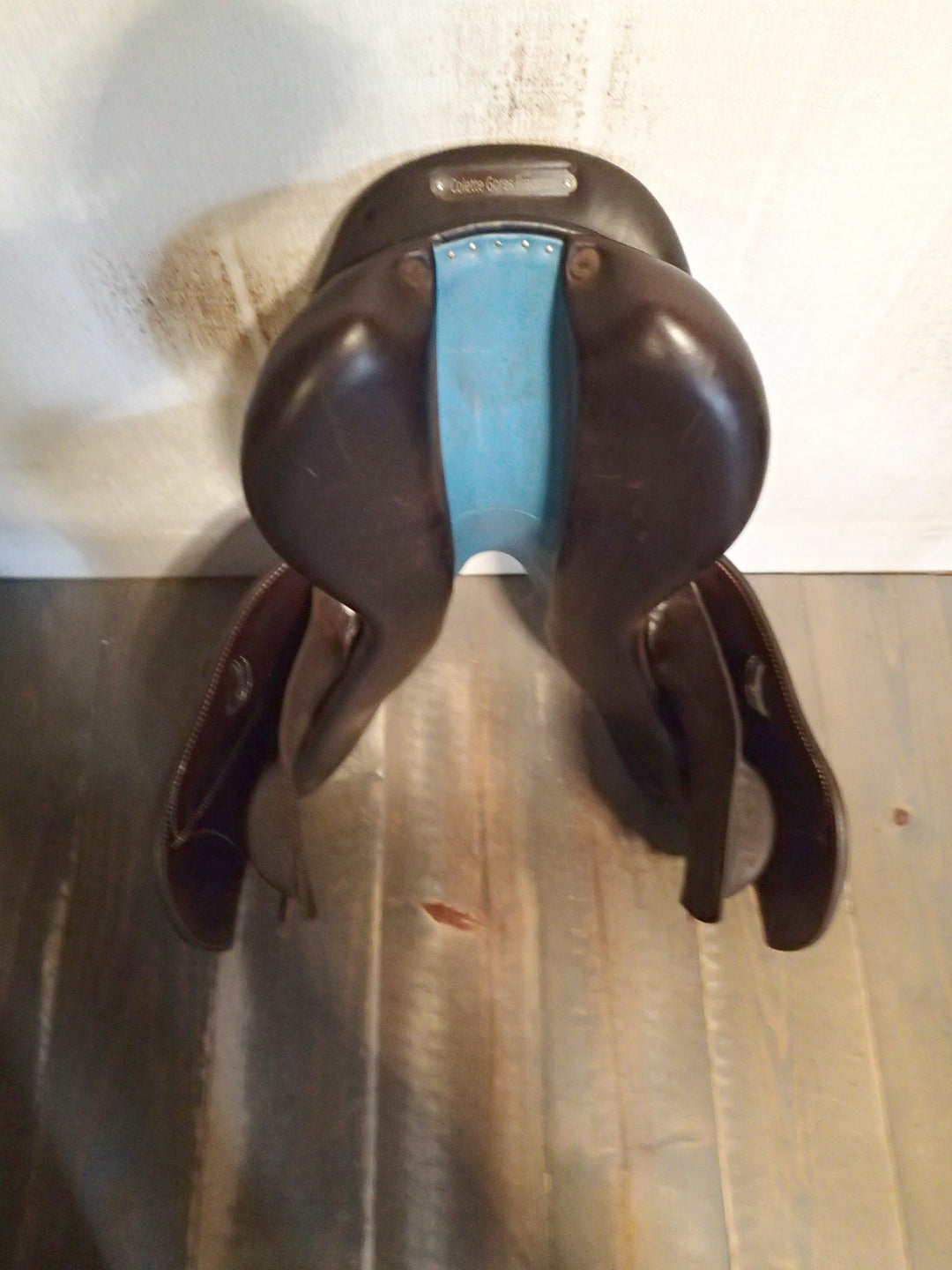 16.5" Voltaire Palm Beach Saddle - Full Buffalo - 2021 - 00A Flaps - 5" dot to dot - FIN Panels (265)