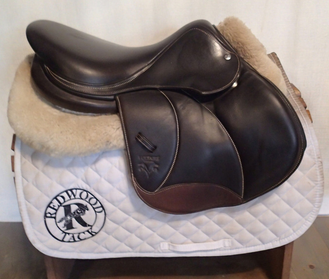 16.5" Voltaire Palm Beach Saddle - Full Buffalo - 2021 - 00A Flaps - 5" dot to dot - FIN Panels (265)