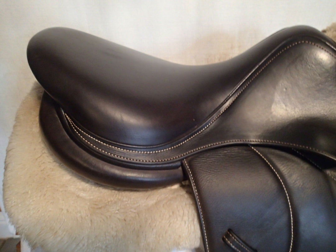 16.5" Voltaire Palm Beach Saddle - Full Buffalo - 2021 - 00A Flaps - 5" dot to dot - FIN Panels (265)