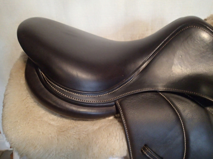 16.5" Voltaire Palm Beach Saddle - Full Buffalo - 2021 - 00A Flaps - 5" dot to dot - FIN Panels (265)