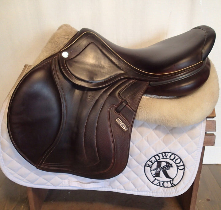 17.5" CWD Mademoiselle 2Gs Saddle - Full Buffalo - 2018 - 3C Flaps - SE32