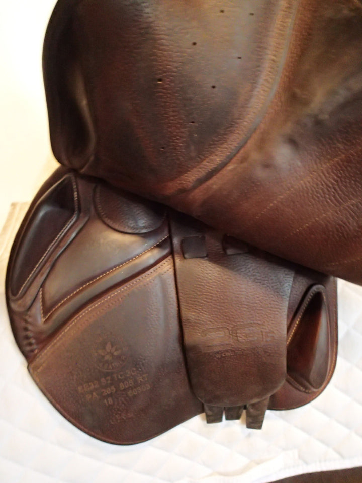 17.5" CWD Mademoiselle 2Gs Saddle - Full Buffalo - 2018 - 3C Flaps - SE32