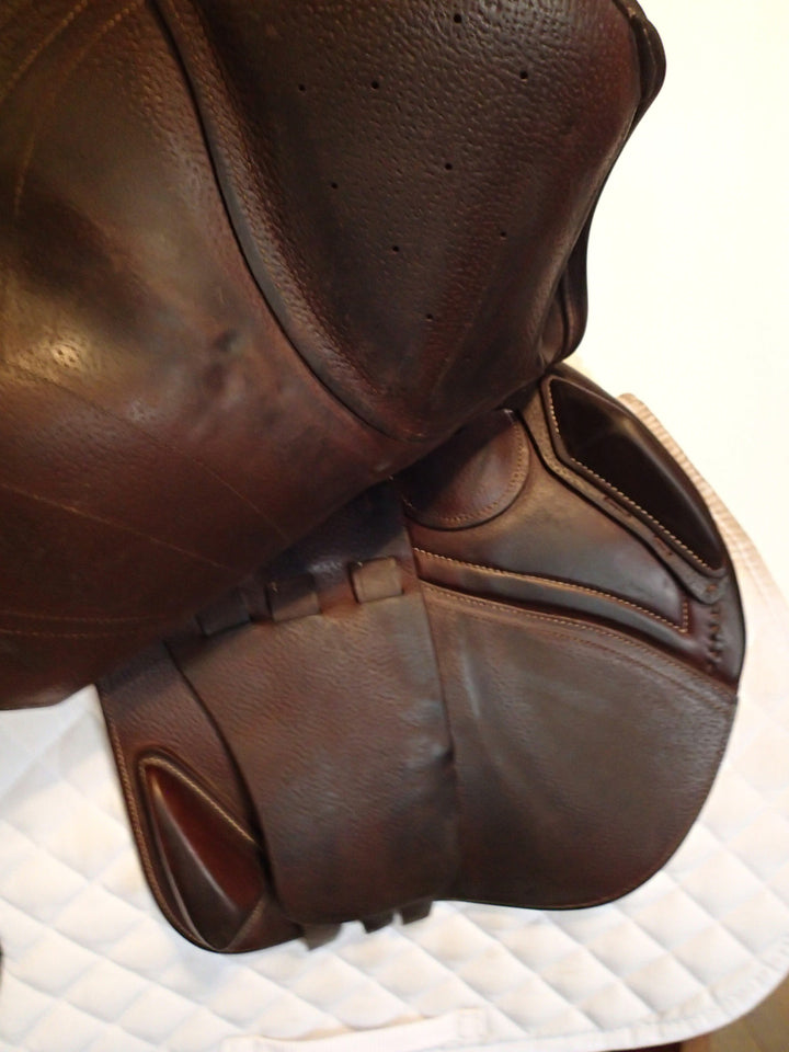 17.5" CWD Mademoiselle 2Gs Saddle - Full Buffalo - 2018 - 3C Flaps - SE32