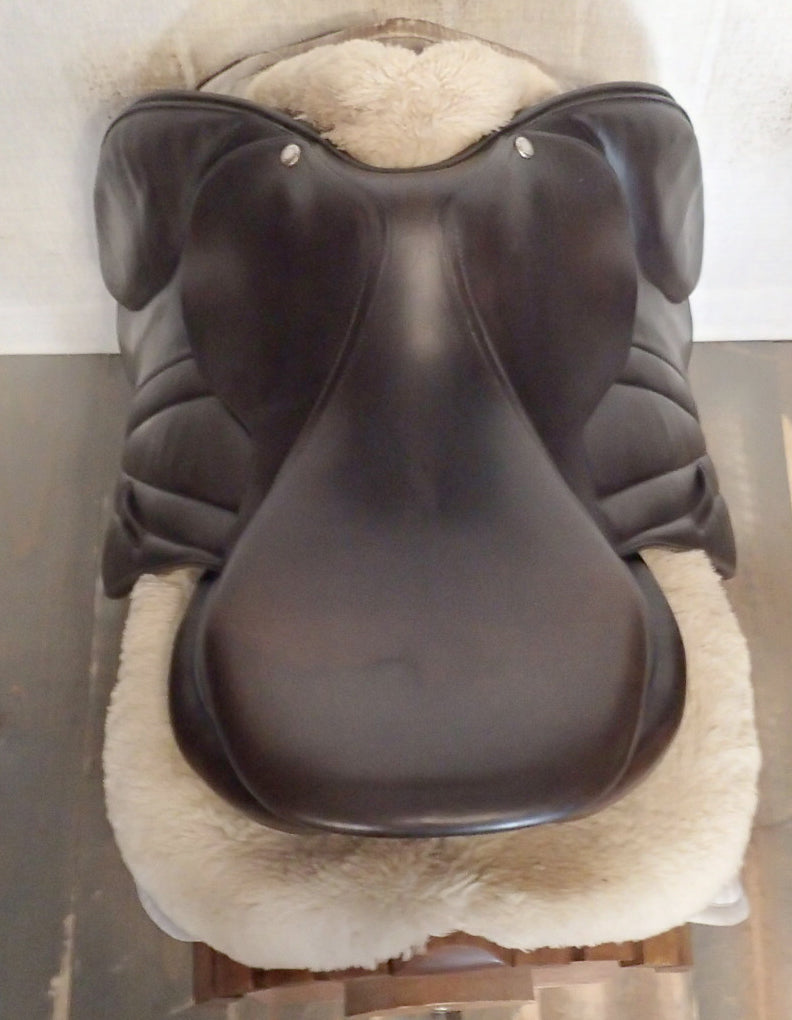 16" Butet Premium Saddle - Full Calfskin - 2019 - P Seat - 2 Flaps - 4.25" dot to dot (277)