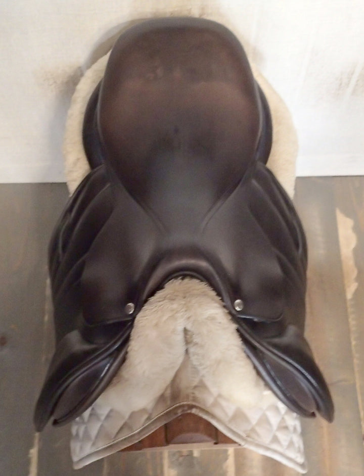 16" Butet Premium Saddle - Full Calfskin - 2019 - P Seat - 2 Flaps - 4.25" dot to dot (277)