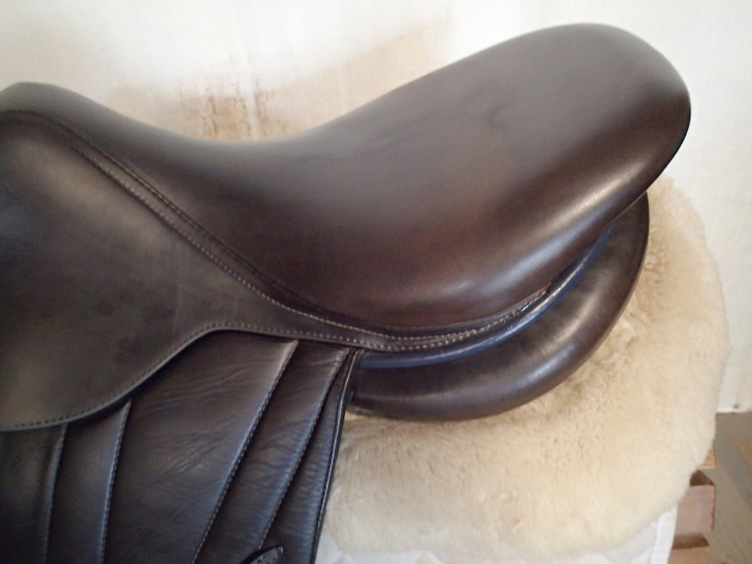 16" Butet Premium Saddle - Full Calfskin - 2019 - P Seat - 2 Flaps - 4.25" dot to dot (277)