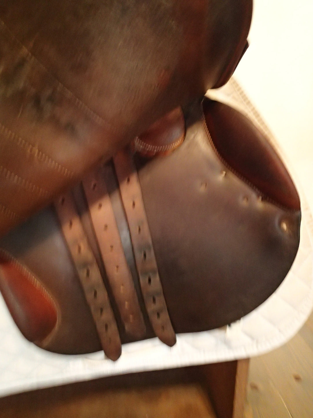 17.5" Butet Premium Saddle - Full Calfskin - 2012 - C Seat - 2.5 Flaps - 4.75" dot to dot (280)