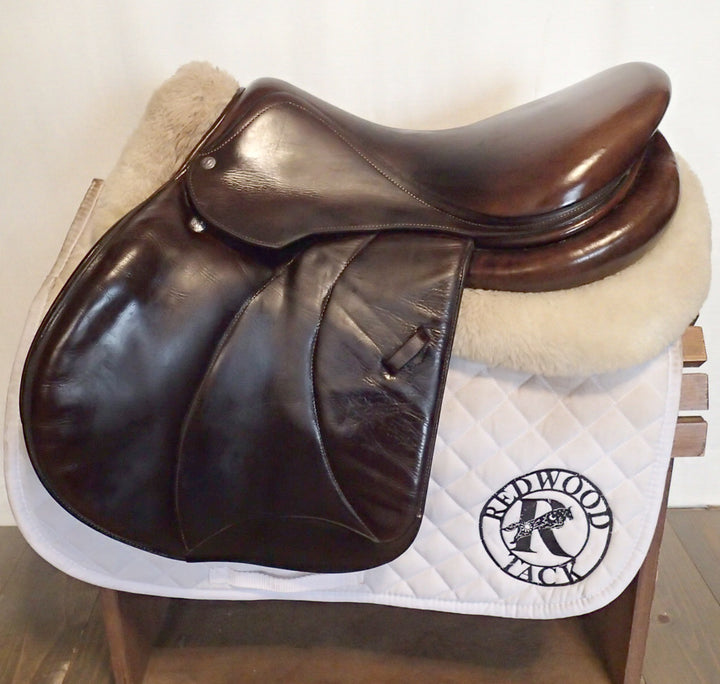 17" Voltaire Palm Beach Saddle - Full Buffalo - 2018 - 3AA Flaps - 4.75" dot to dot - Pro Panels