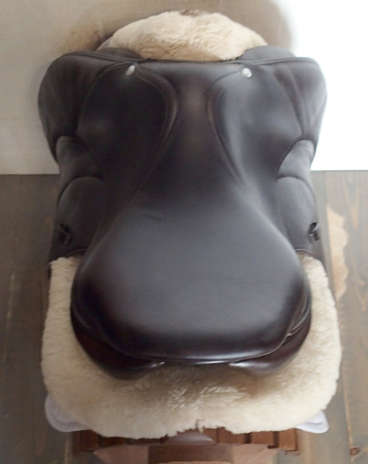 16.5" Voltaire Palm Beach Saddle - Full Buffalo - 2013 - 1A Flaps - 4.75" dot to dot - FIN Panels