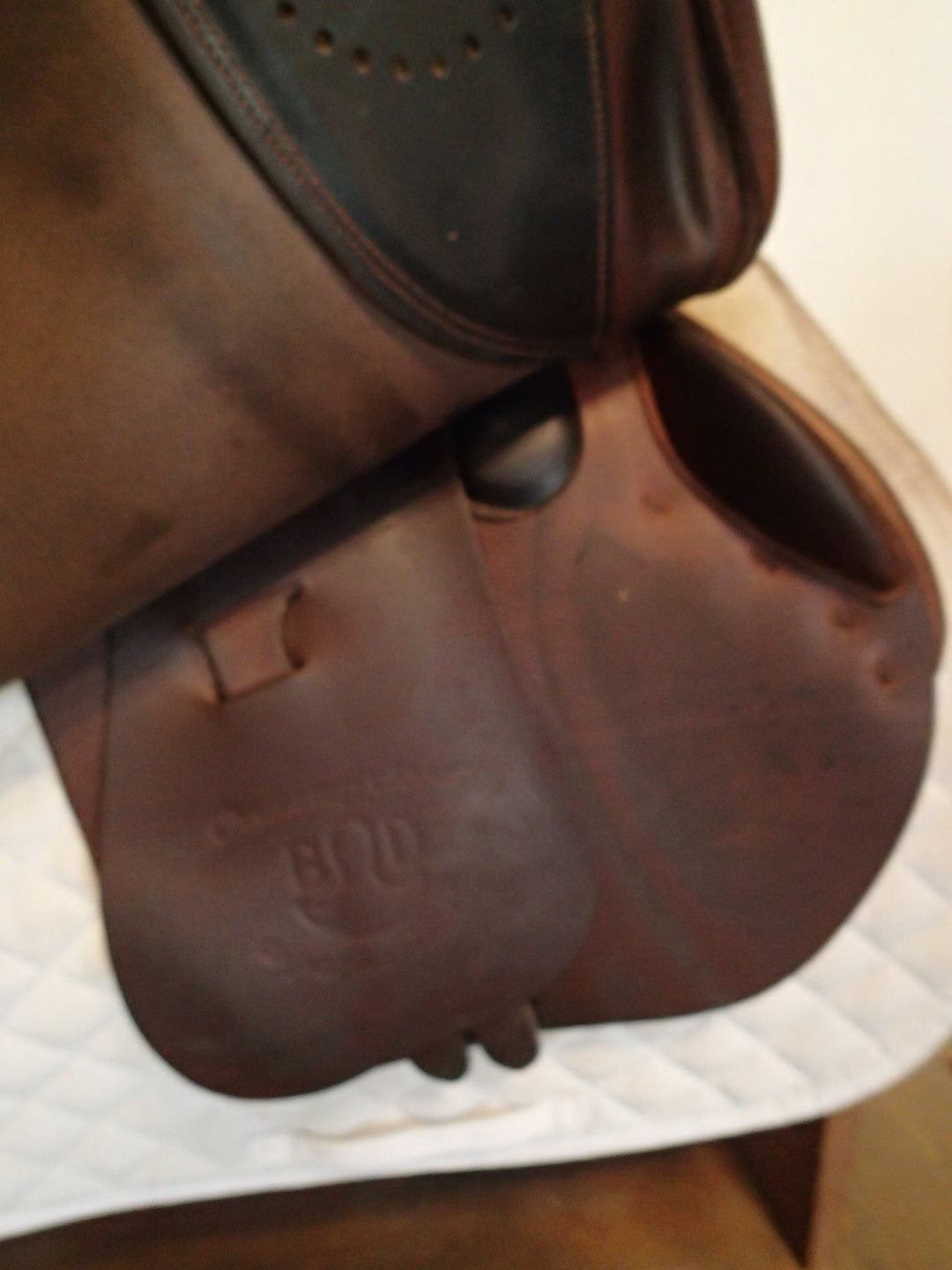 16.5" Bruno Delgrange Partition Saddle - 2016 (288)