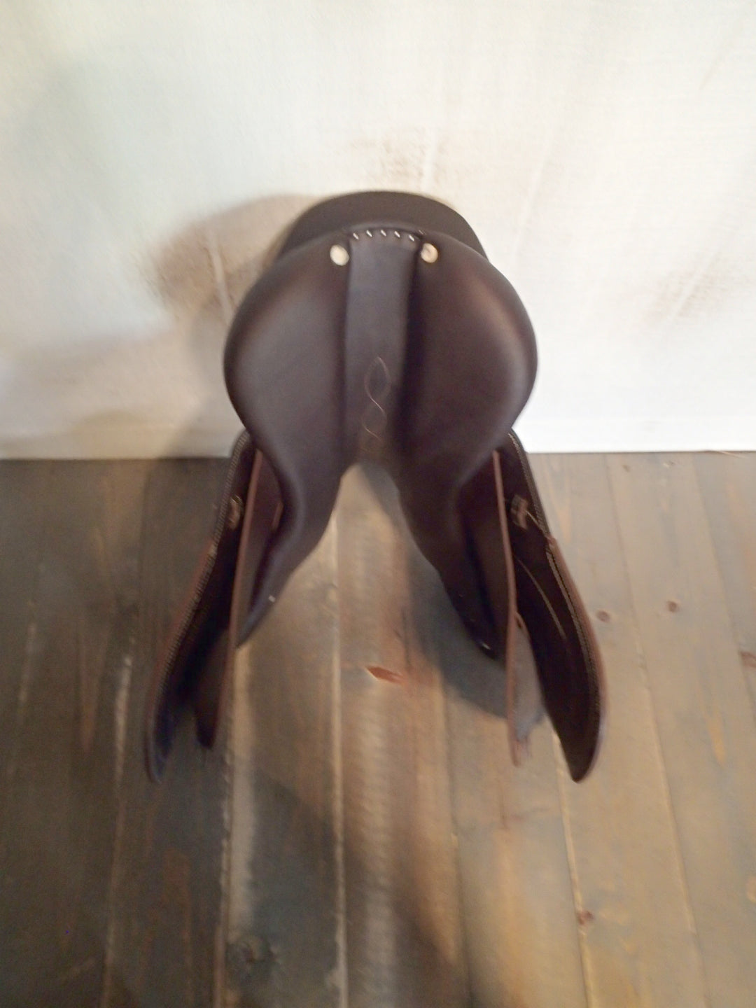 17" Antares Contact Saddle - Full Buffalo - 2021 - 2NB Flaps - 4.75" dot to dot