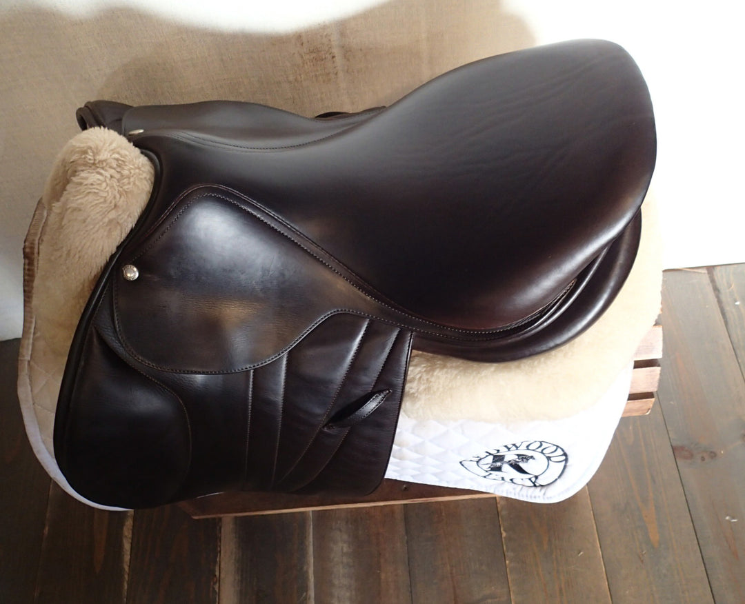 17" Butet Premium Saddle - Full Calfskin - 2018 - L Seat - 1 Flaps - 4.25" dot to dot