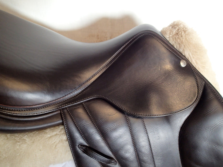 17" Butet Premium Saddle - Full Calfskin - 2018 - L Seat - 1 Flaps - 4.25" dot to dot