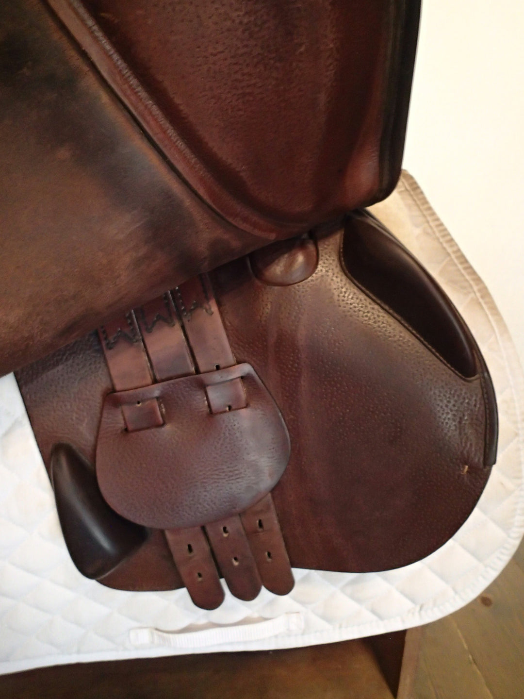 17.5" Equipe Grand Prix Saddle - 2019 - 5.25" dot to dot (303)