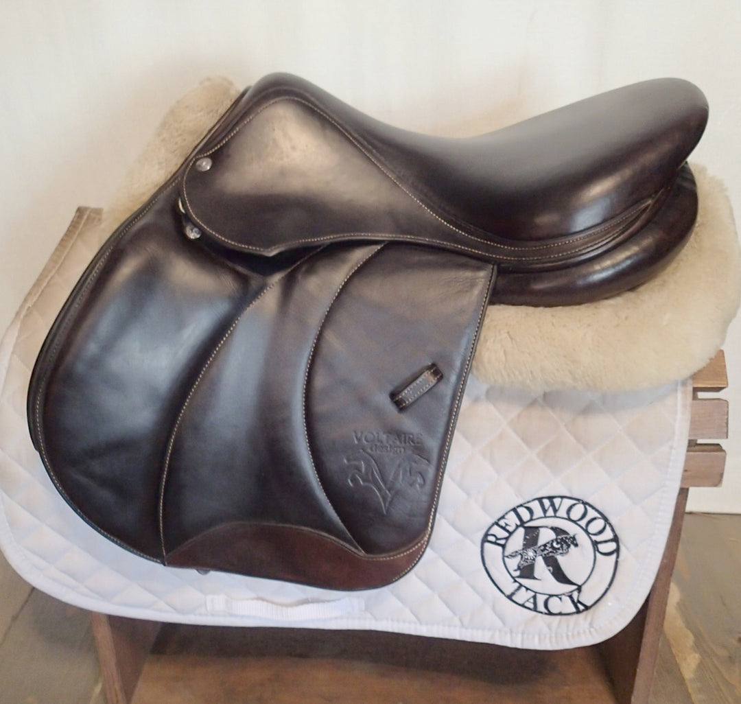 17" Voltaire Palm Beach Saddle - Full Buffalo - 2018 - 2R Flaps - 4.75" dot to dot - Pro Panels (306)