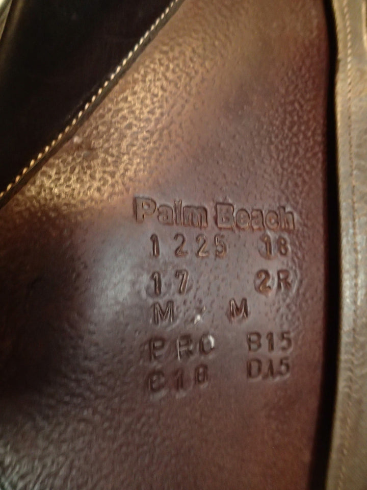 17" Voltaire Palm Beach Saddle - Full Buffalo - 2018 - 2R Flaps - 4.75" dot to dot - Pro Panels (306)
