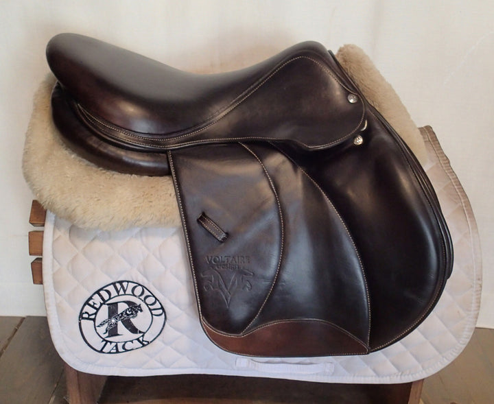 17" Voltaire Palm Beach Saddle - Full Buffalo - 2018 - 2R Flaps - 4.75" dot to dot - Pro Panels (306)