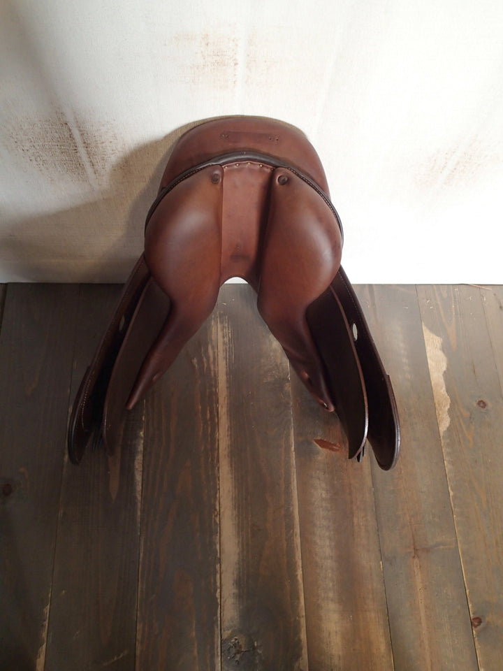 15" Antares Saddle - Full Buffalo - 2015 - 000D Flaps - 4.75" dot to dot