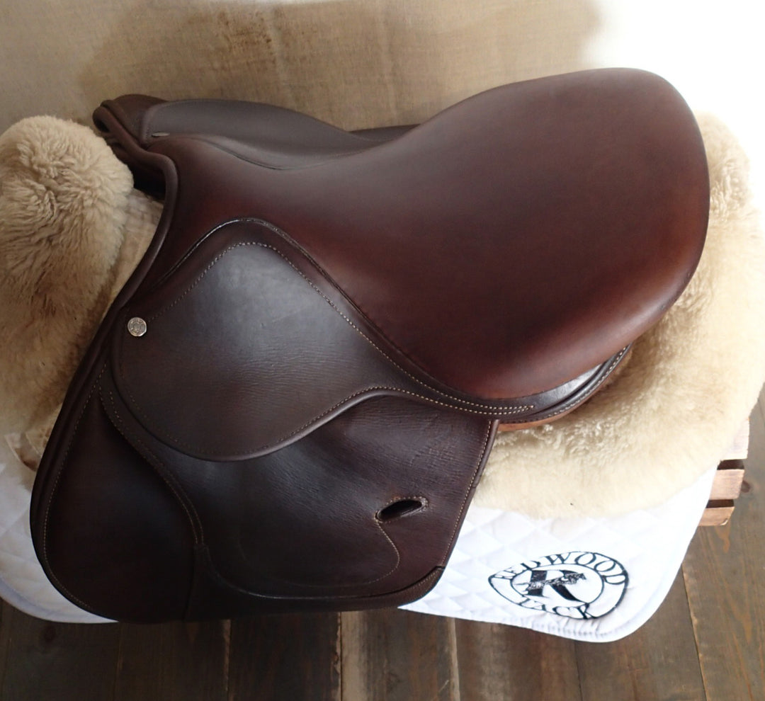 15" Antares Saddle - Full Buffalo - 2015 - 000D Flaps - 4.75" dot to dot